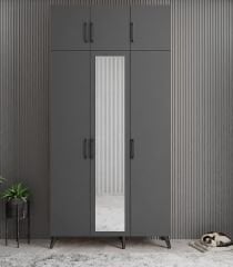 Açelya Portmanto Vestiyer Füme - Ücretsiz Kurulum M5