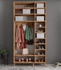 Açelya Portmanto Vestiyer Çam - Ücretsiz Kurulum M5