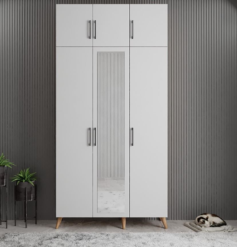 Açelya Portmanto Vestiyer Çam Beyaz - Ücretsiz Kurulum M5