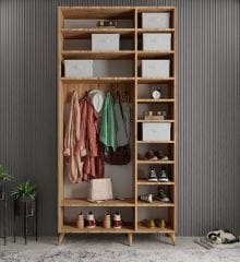 Açelya Portmanto Vestiyer Çam Beyaz - Ücretsiz Kurulum M5