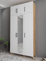 Açelya Portmanto Vestiyer Çam Beyaz - Ücretsiz Kurulum M5