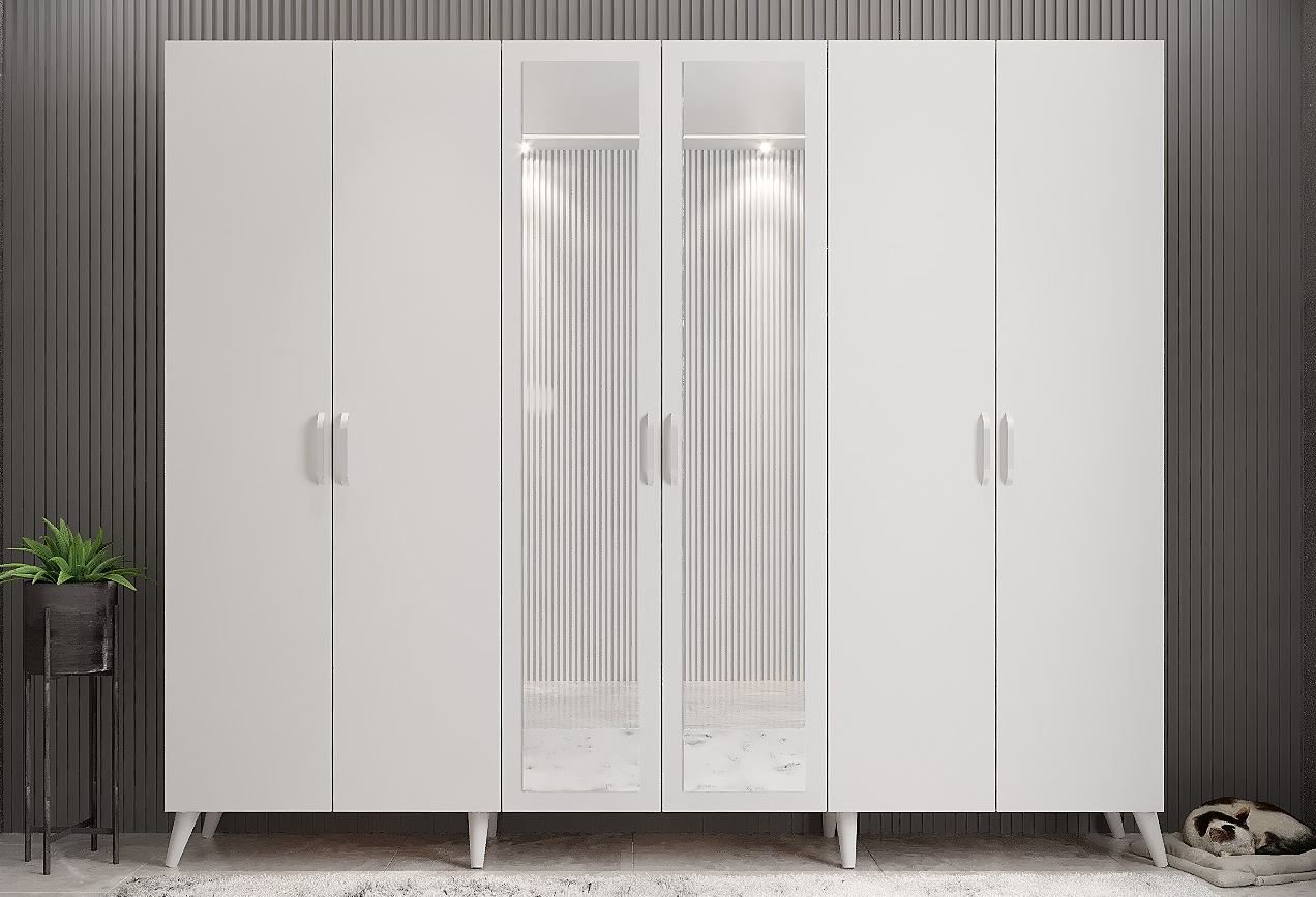 Açelya Portmanto Vestiyer Beyaz - Ücretsiz Kurulum M6