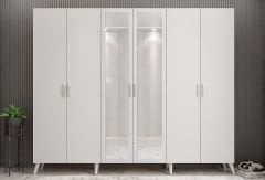 Açelya Portmanto Vestiyer Beyaz - Ücretsiz Kurulum M6