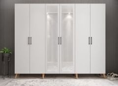 Açelya Portmanto Vestiyer Beyaz - Ücretsiz Kurulum M6