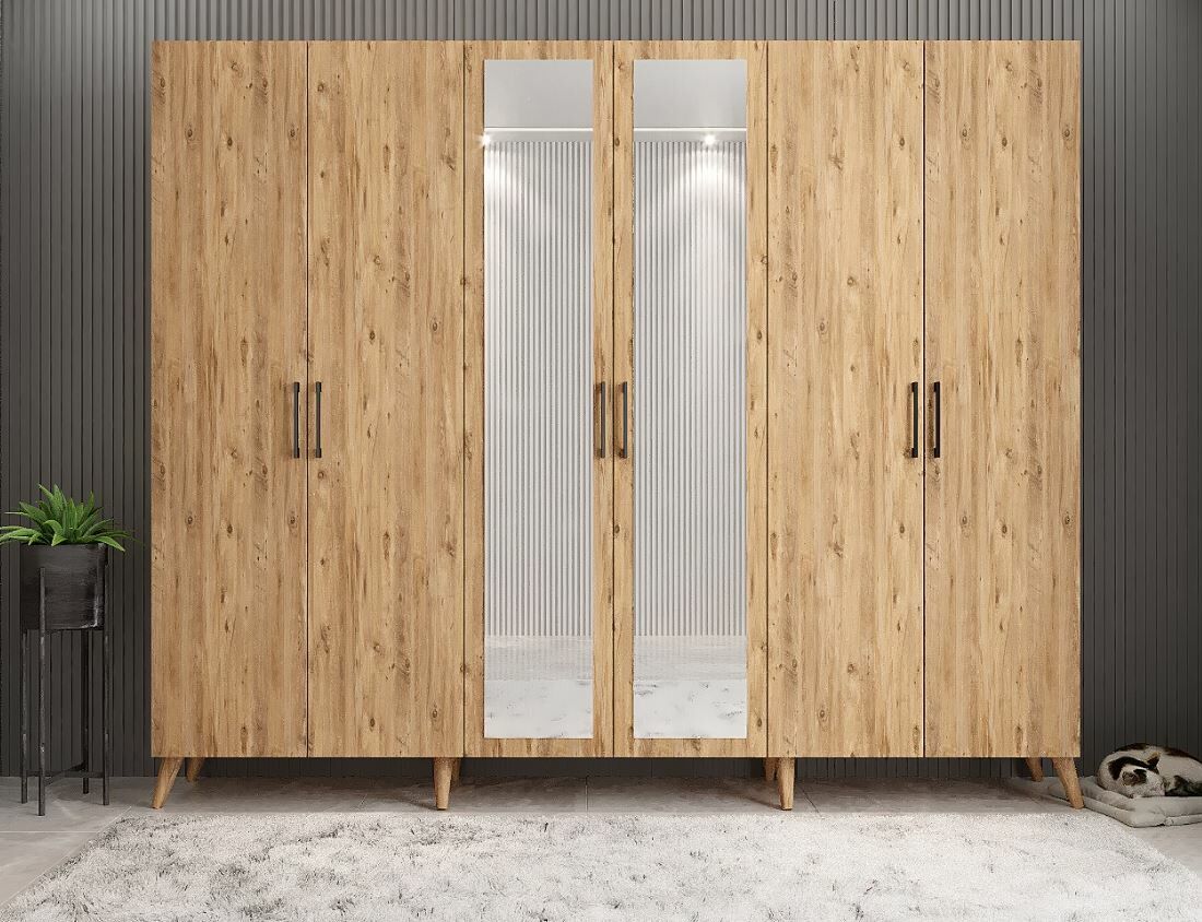 Açelya Portmanto Vestiyer Çam - Ücretsiz Kurulum M6