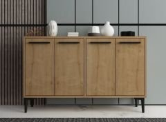 Revo Konsol Tv Sehpası Tv Ünitesi Modern Tasarım Meşe