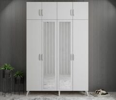 Açelya Portmanto Vestiyer Beyaz- Ücretsiz Kurulum M8