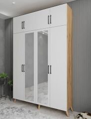 Açelya Portmanto Vestiyer Çam Beyaz- Ücretsiz Kurulum M8