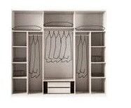 Doğa Mdf Membran 6 Kapaklı Gardırop ve Yatak Odası Takımı - Kurulum Dahil