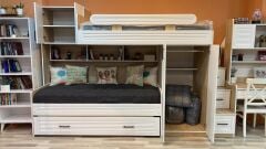 Viola Komple MDF Membran Dolaplı Yavrulu Ranza Montaj Dahil MB