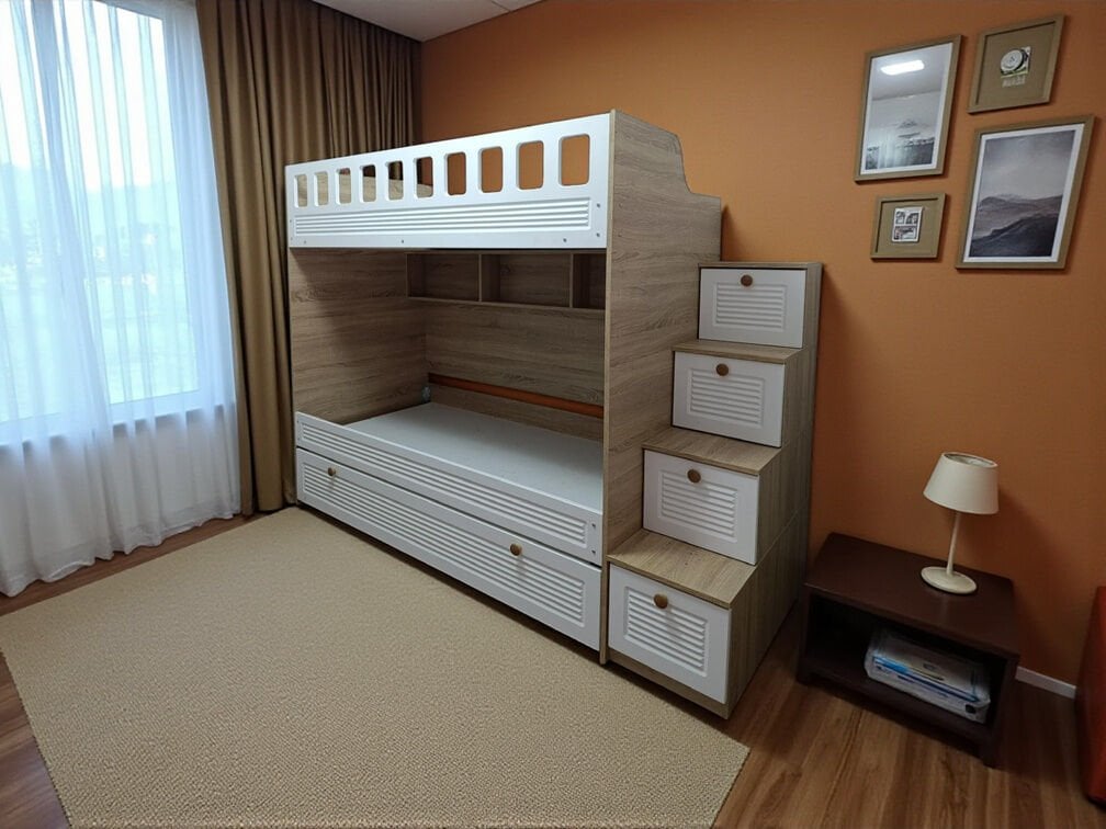 Kıbrıs Komple MDF Membran Yavrulu Ranza Montaj Dahil