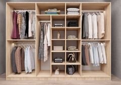 Vetra Reflekte Cam 7 Kapaklı Gardırop Montaj Dahil Işıklandırma Hediyeli Meşe Ölçü Seçenekli