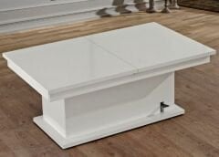 İnegöl Aneta Elit Akıllı Sehpa Beyaz ve Ceviz Renk Seçenekli