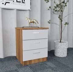 Oliver 5'li Ofis Takımı Ücretsiz Kurulum Model 4 Çam Beyaz