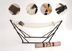 Sante Katlanabilir Kademe Ayarlı Metal Ayaklı Hamak Taşıma Çantası Hediyeli