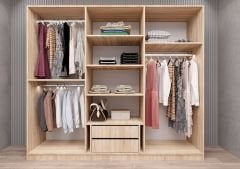 Nesse Reflekte Cam 6 Kapaklı Gardırop Montaj Dahil Işıklandırma Hediyeli Meşe Ölçü Seçenekli