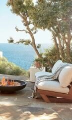 ConforElit Bahçe Balkon Masif İthal Kayın Ahşap Koltuk (Seçenekli)
