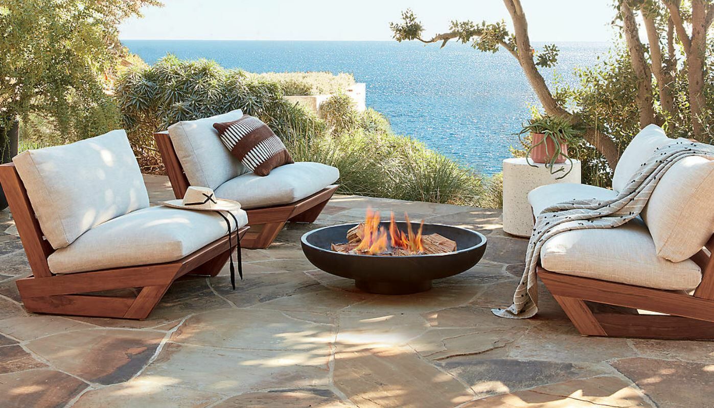 ConforElit Bahçe Balkon Masif Kestane Ahşap Koltuk 2 Adet Tekli 1 Adet İkili