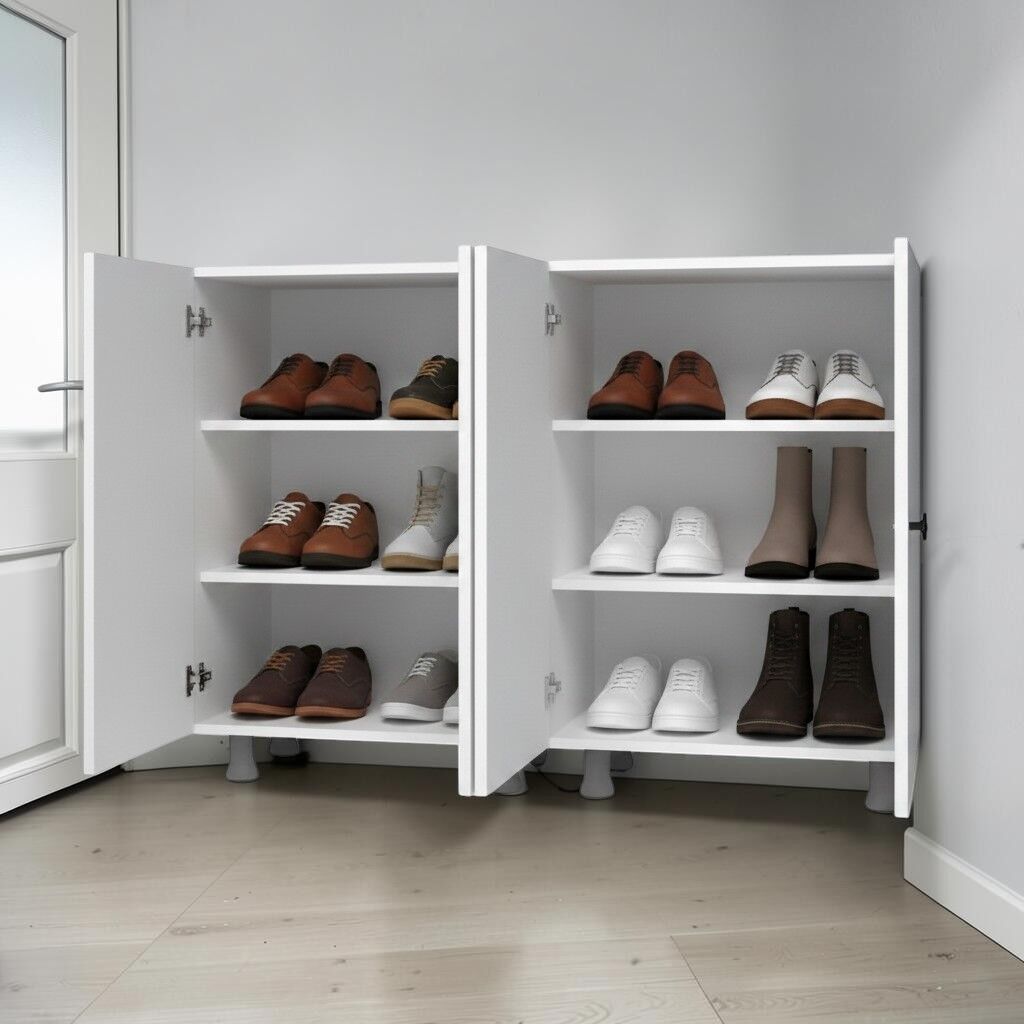 Atlas Çok Amaçlı Mutfak Banyo Ayakkabılık Dolabı 137 Cm