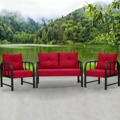 Yıldız Koltuk Kanepe Bahçe & Balkon Koltuk Takımı Renk Seçenekli 2+1+1
