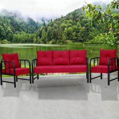 Yıldız Koltuk & Kanepe Bahçe ve Balkon Koltuk Takımı Renk Seçenekli 3+1+1