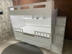 Trend Yarı MDF Membran Kaplama 3lü Yavrulu Ranza - Ücretsiz Kurulum- Özel Teslimat