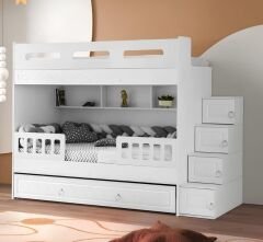 Trend Yarı MDF Membran Kaplama 3lü Yavrulu Ranza - Ücretsiz Kurulum- Özel Teslimat