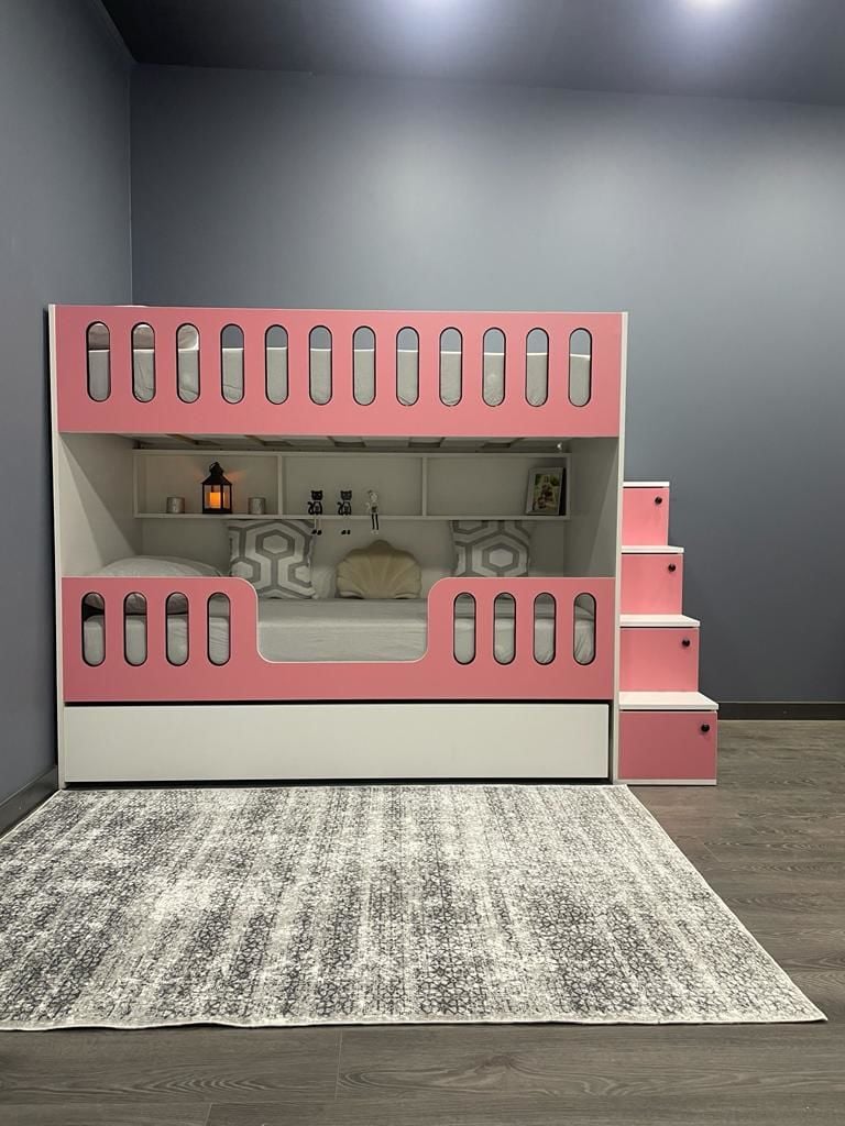 Yakamoz Yavrulu Seyyar Merdivenli Ranza  PB