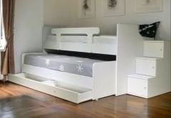 Elegant Çekmeli Seyyar Merdivenli Ranza Byz