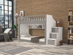 İnci Seyyar Merdivenli İkili Ranza GB