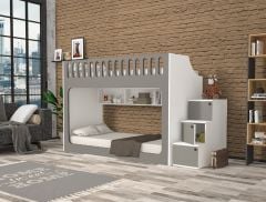 İnci Seyyar Merdivenli İkili Ranza GB