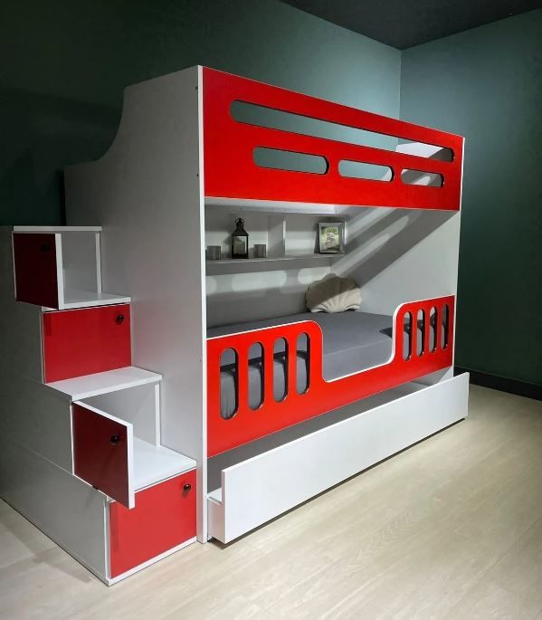 Edessa Yavrulu Seyyar Merdivenli Ranza Kb