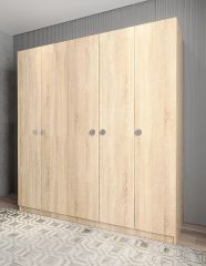 Magnum 5 Kapaklı Dolap Gardırop Meşe - Ücretsiz Kurulum