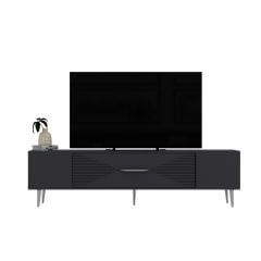 Motif Tv Sehpası Tv Ünitesi Antrasit Gümüş
