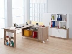 Foça Ofis Çalışma Masası Sacramento Meşe