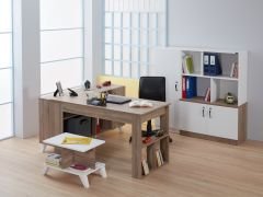 Foça Ofis Çalışma Masası Sacramento Meşe