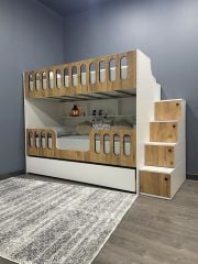 Yakamoz Yavrulu Seyyar Merdivenli Ranza  CB