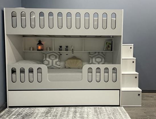 Yakamoz Yavrulu Seyyar Merdivenli Ranza  GB