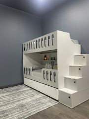 Yakamoz Yavrulu Seyyar Merdivenli Ranza  GB