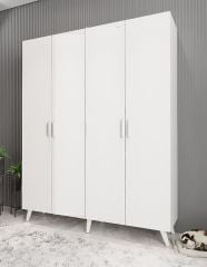 Sedef Portmanto Vestiyer Ayakkabılık Beyaz-Ücretsiz Kurulum