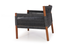 Dynamic Masif Ahşap İroko Ağacı Oturma Grubu Bahçe Balkon Koltuk Takımı 3+1+1+ Masa