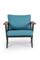 Selina Alüminyum Oturma Grubu Bahçe Balkon Koltuk Takımı 3+1+1+Masa