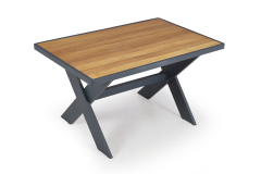 Selina Alüminyum Oturma Grubu Bahçe Balkon Koltuk Takımı 3+1+1+Masa