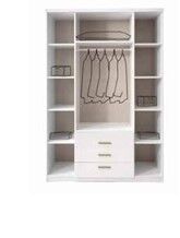 Papatya Tamamı Mdf 4 Kapaklı Membran Gardırop Dolap 147 cm- Kurulum Dahil