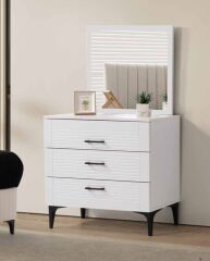 Gardenya Tamamı Mdf 6 Kapaklı Membran Gardırop ve Yatak Odası Takımı - Kurulum Dahil