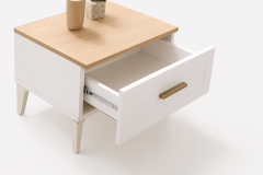 Mimoza Tamamı Mdf 6 Kapaklı Membran Gardırop ve Yatak Odası Takımı - Kurulum Dahil