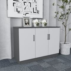 Vest 7'li Ofis Takımı Ücretsiz Kurulum Model 1 Füme Beyaz