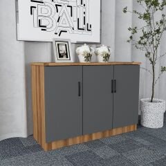 Vest 7'li Ofis Takımı Ücretsiz Kurulum Model 1 Ceviz Füme