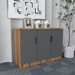 Vest 7'li Ofis Takımı Ücretsiz Kurulum Model 1 Ceviz Füme