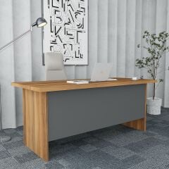 Vest 7'li Ofis Takımı Ücretsiz Kurulum Model 1 Ceviz Füme